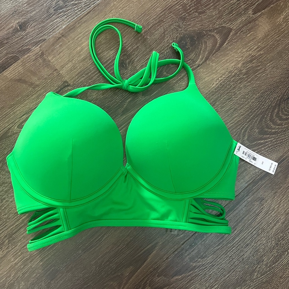 Victoria's Secret Bright Green Bikini Top